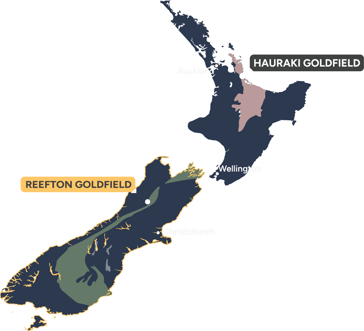 REEFTON GOLFIELD-RUA GOLD- NZ